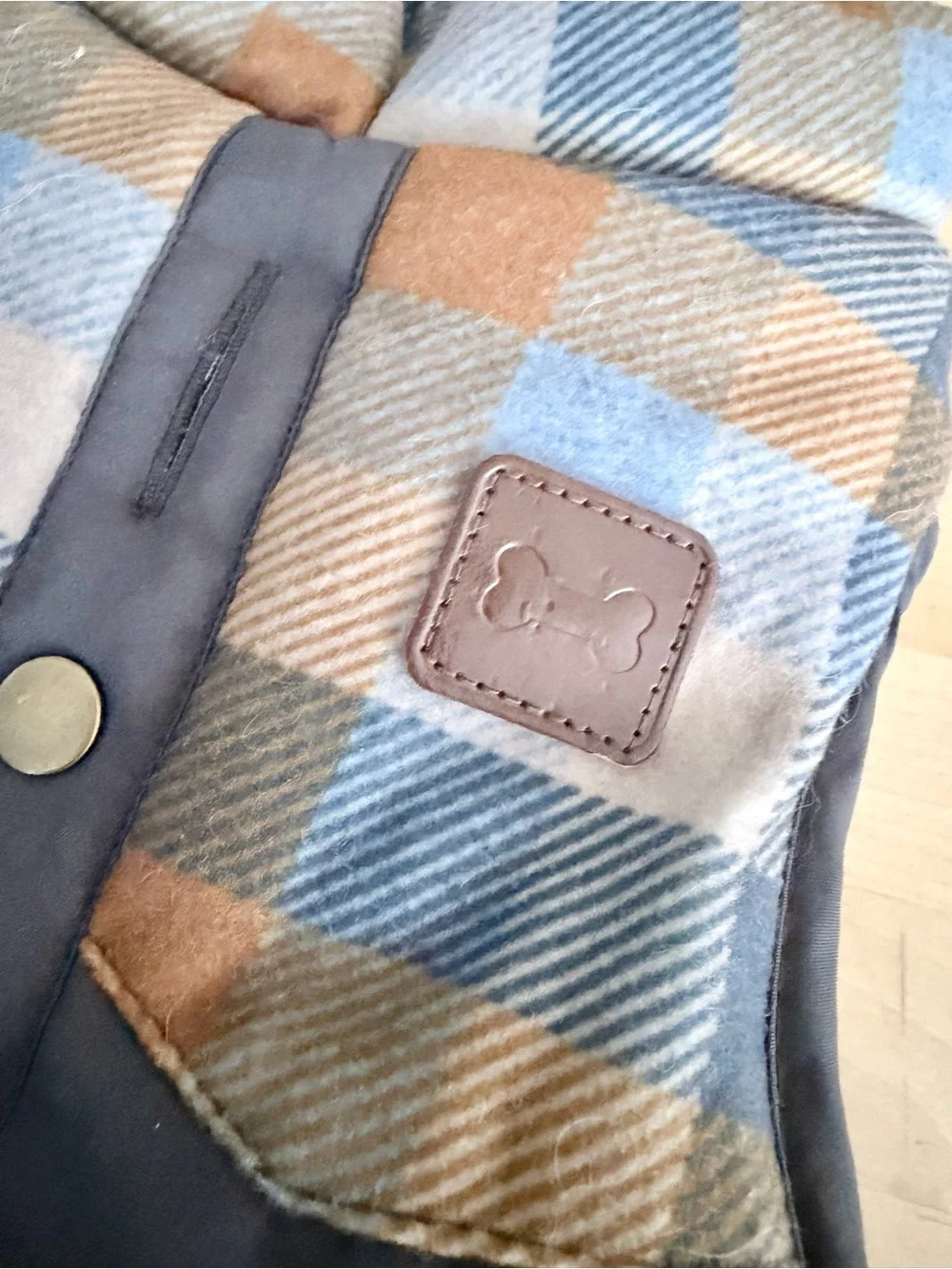 Pup Crew Small Plaid Dog Vest